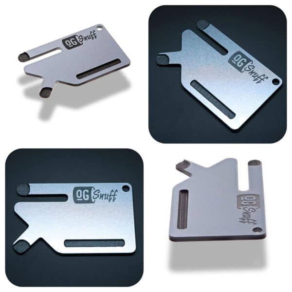 The OGS Multi Tool Card 2 PCS Silver Two-Tone