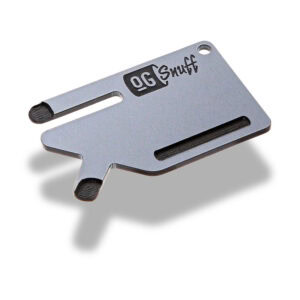 The OGS Multi Tool Card 2 PCS Silver Two-Tone Snorter