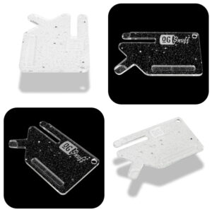 The OGS Multi Tool Card 2 PCS Star Glitter