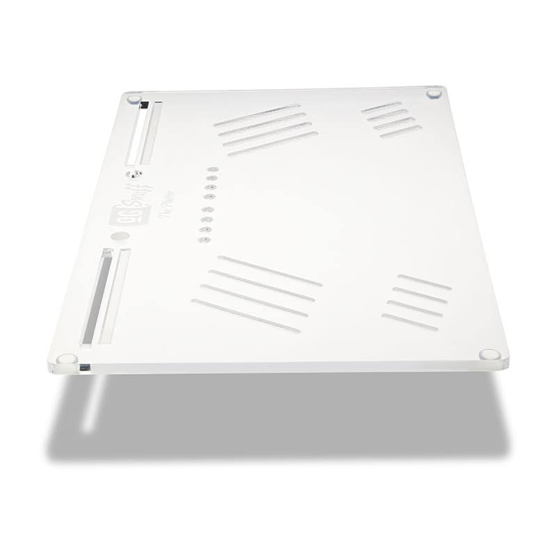 the-ogs-platter-board-crystal-clear-snuff-plate-with-grooves The OGS Platter Board - Crystal Clear Snuff Plate with Grooves