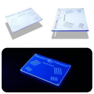 The OGS Platter Board Neon UV Blue Party Box USA