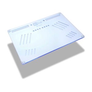 The OGS Platter Board Neon UV Blue Snuff Plate Party Box USA