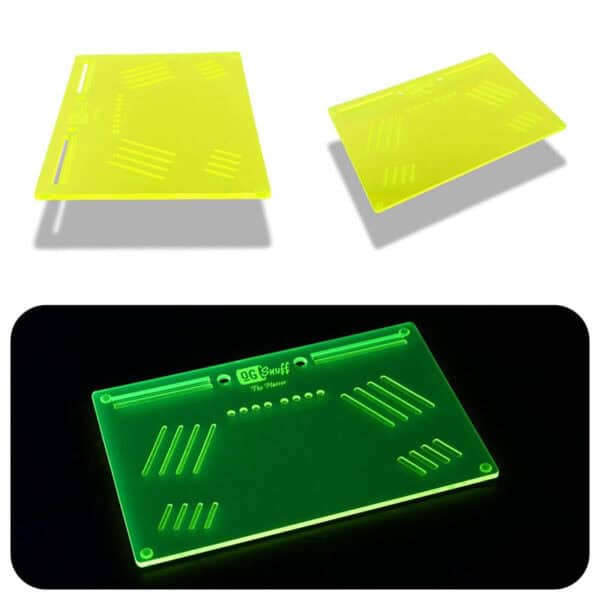 The OGS Platter Board Neon UV Green Party Box USA