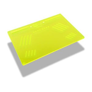 The OGS Platter Board Neon UV Green Snuff Plate Party Box USA