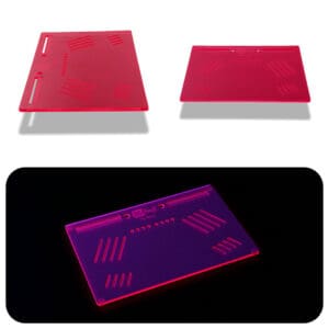 The OGS Platter Board - Neon UV Pink