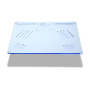 The OGS Platter Snuff Board Neon UV Blue Party Box USA