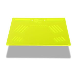 The OGS Platter Snuff Board Neon UV Green Party Box USA