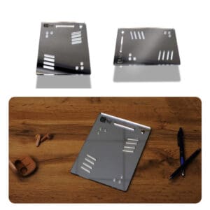 The OGS Tablet Board Mirrored Silver Party Box USA