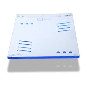 The OGS Tablet Board Neon UV Blue Snuff Plate Party Box USA