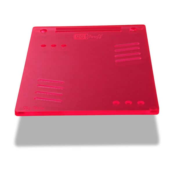The OGS Tablet Board Neon UV Pink Snuff Plate Party Box USA
