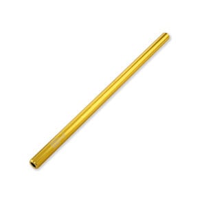 The OGS XL Aluminum Straw 2PCS Gold Snuff Tube