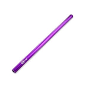 The OGS XL Aluminum Straw 2PCS Purple Snuff Tube